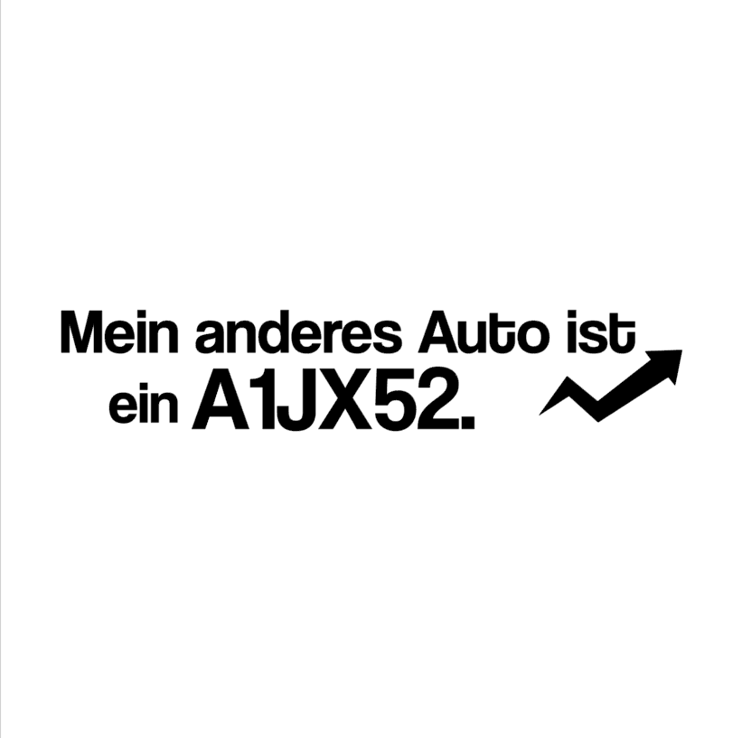 Mein anderes Auto ist ein A1JX52